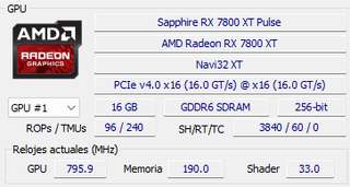 Set RAM DDR5 32GB + GPU RX 7800 XT + PSU 850 W 80+