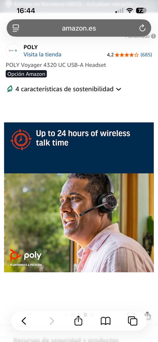 Poly Voyager 4320 UC Nuevo