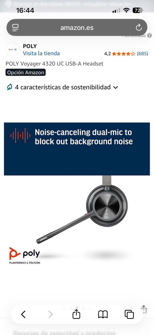 Poly Voyager 4320 UC Nuevo