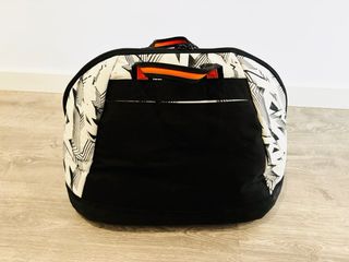 Bolso Porta Casco KTM Negro y Blanco