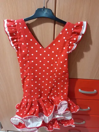 Traje Flamenca Niña 5/6 Años