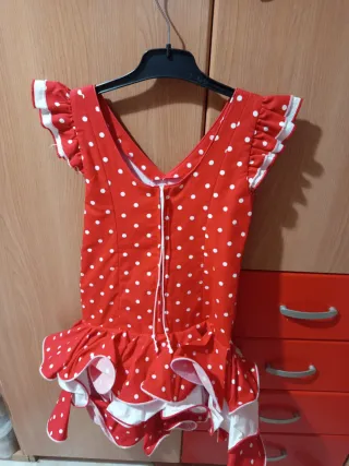 Traje Flamenca Niña 5/6 Años