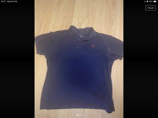 Polo Burberry Blu