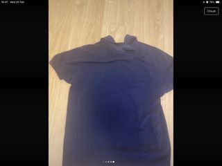 Polo Burberry Blu
