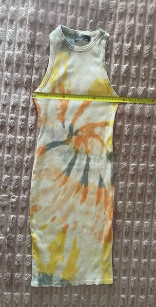 Vestido Bershka Tie-Dye Talla XS