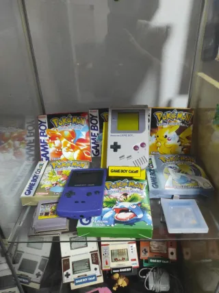 Nintendo Game Boy Color Morado y Blanco