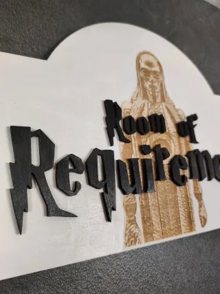 Targhetta Room of Requirement Harry Potter