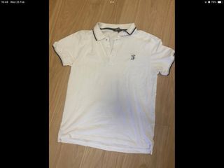 Polo Trussardi bianco