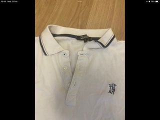 Polo Trussardi bianco