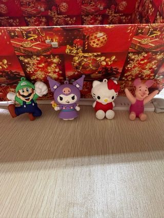 Lote Figuras Coleccionismo Luigi, sanrio y disney