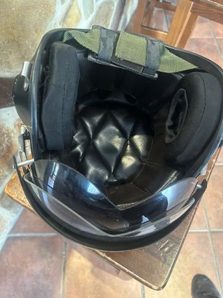 Casco Moto Piloto Rojo Estrella