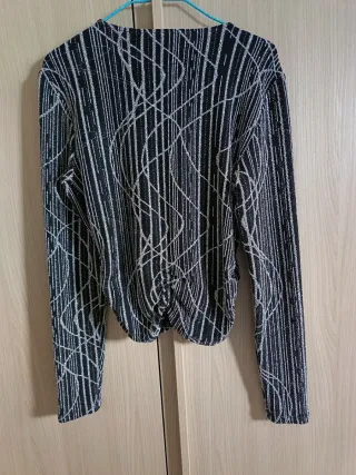 Maglia Vero Moda con dettagli fantasia lamè