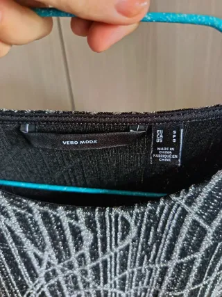 Maglia Vero Moda con dettagli fantasia lamè