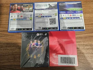 Lote 5 Videojuegos FIFA PS4