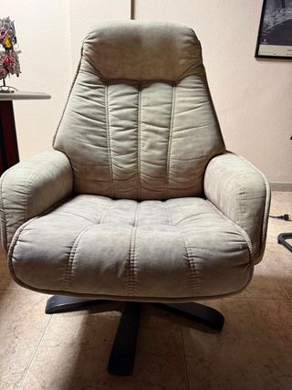 2 Poltrone da Ufficio Beige