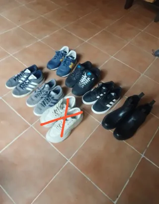 Bambas Adidas Nike new balance Talla 41-42