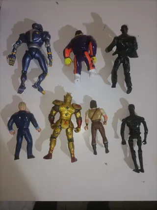 Lotto 7 action figure anni '90