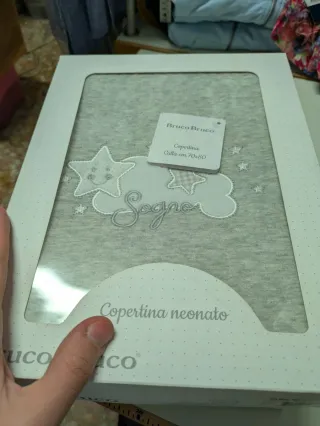 Copertina neonato Sogno Bruco Bruco