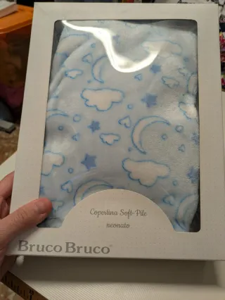 Copertina neonato Sogno Bruco Bruco