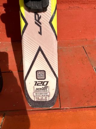 Esquís Salomon X-Max JR 120cm con Botas y Bastones