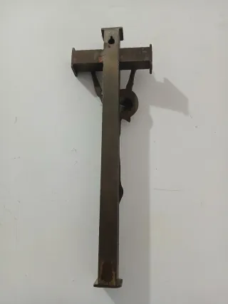 Antico Crocifisso ottone e metallo