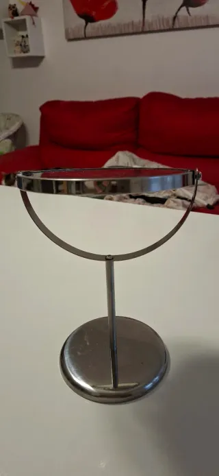 Specchio da tavolo argento