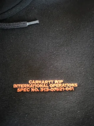Sudadera Carhartt WIP Internacional Operations