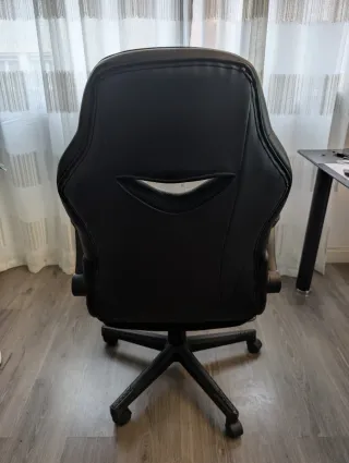 Silla de oficina SONGMICS negra