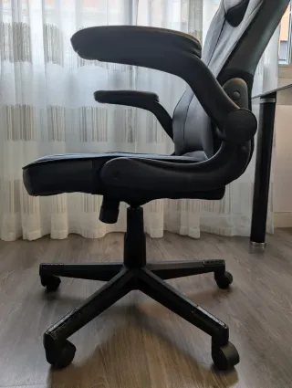 Silla de oficina SONGMICS negra