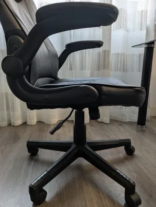 Silla de oficina SONGMICS negra