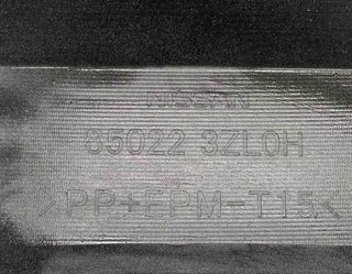 Nissan 850223zl0h paragolpes trasero pulsar 116844