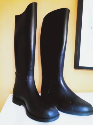 Botas de montar altas negras