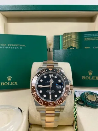 Rolex GMT-Master II Root Beer Oro y Acero