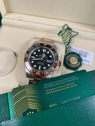 Rolex GMT-Master II Root Beer Oro y Acero