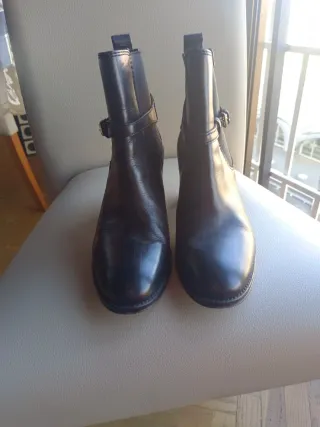 Botines de piel "Zara" piel genuina