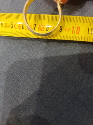 Pendientes aro plata vintage