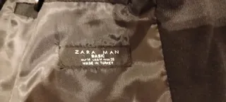 Chaqueta Blazer Caballero Talla 38 Negra