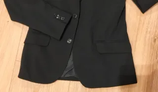 Chaqueta Blazer Caballero Talla 38 Negra