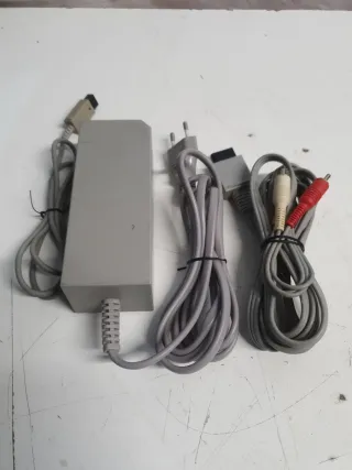 Cargador y Cable Wii