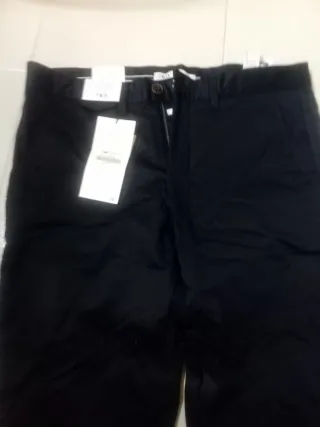 Pantalones Zara azul marino