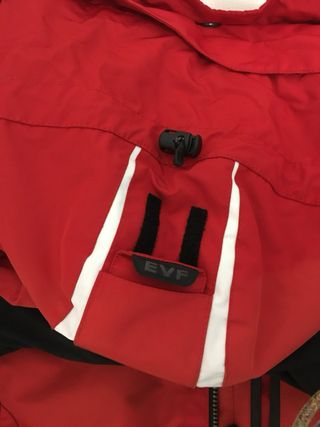 Casaco de Ski Vermelho e Preto