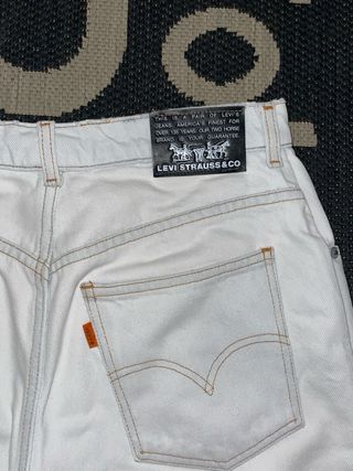 Pantalones Levi's Blancos