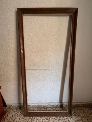 Marco madera efecto antiguo