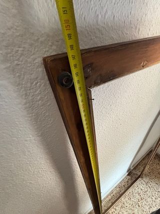 Marco madera efecto antiguo