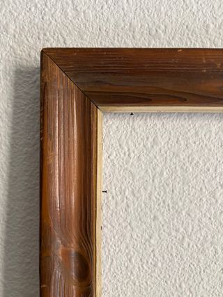 Marco madera efecto antiguo