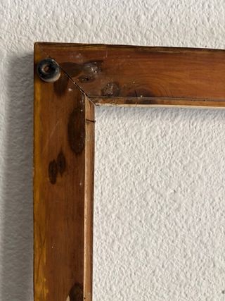 Marco madera efecto antiguo