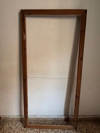 Marco madera efecto antiguo