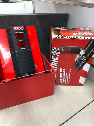 Cuentavueltas y semáforo Scalextric