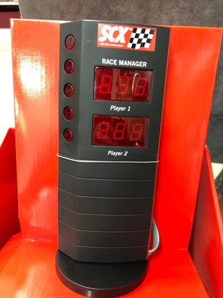 Cuentavueltas y semáforo Scalextric