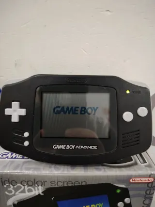 Nintendo Game Boy Advance 32 Bit Negra